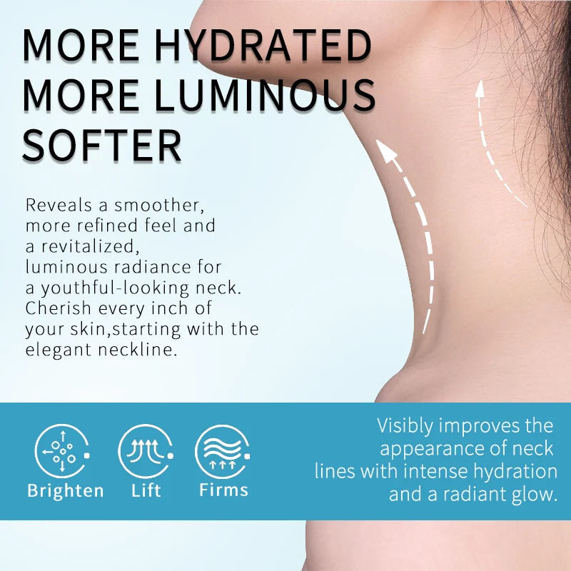 Collagen Neck Mask - Firming, Brightening, Hydrating & Smoothing Anti-Aging Neck Care