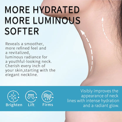 Collagen Neck Mask - Firming, Brightening, Hydrating & Smoothing Anti-Aging Neck Care