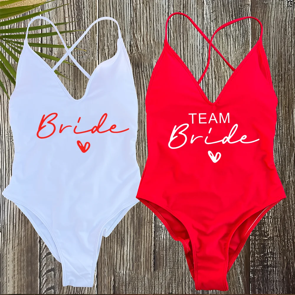 Women's Padded One Piece Swimsuit - Sexy Plus Size Beachwear Bathing Suit for Summer & Bachelorette Parties