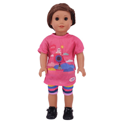 Official Doll Clothes & Accessories – Matching Style Outfits for 18-Inch American & 43cm Reborn Baby Dolls, Our Generation Girl Toys Gift