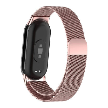 Magnetic Stainless Steel Strap for Xiaomi Mi Band 8 9 – Loop Bracelet Belt Accessory