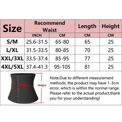 Women’s Sauna Waist Trimmer Belt - Workout Sweat Trainer for Fitness, Tummy Support & Waist Shaping