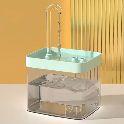 Ultra-Quiet Cat & Dog Water Fountain – Smart 1.5L Automatic Pet Dispenser with Filter & Anti-Burn Pump