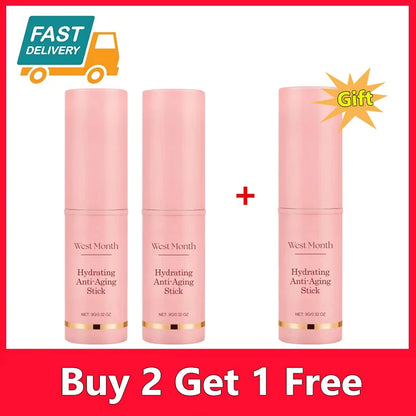 Collagen Multi-Bounce Balm Stick – Instant Wrinkle Removal, Anti-Aging, Firming & Brightening Moisturizer for Dull Skin