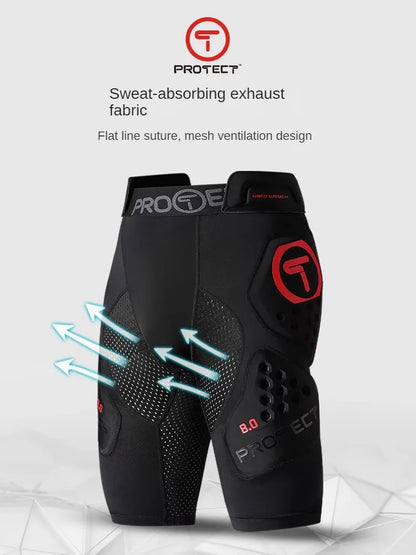 T Brand Motorcycle Racing Pants – Off-Road Hip Protection Anti-Drop Pants for Outdoor Riding & Track