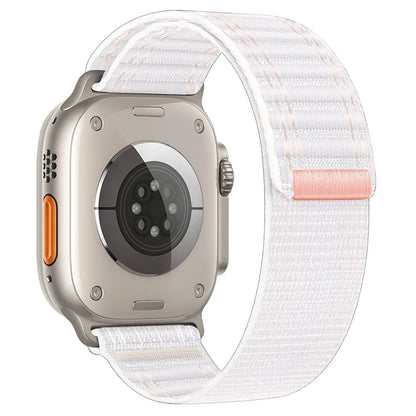 Nylon Strap for Apple Watch Band – Wave Pattern Bracelet for Ultra 2, iWatch Series 3-10, 38mm-49mm