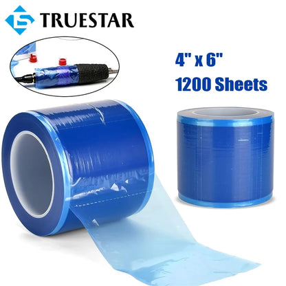1200pcs Disposable Tattoo & Dental Protective Film – Clear Waterproof Adhesive Wrap