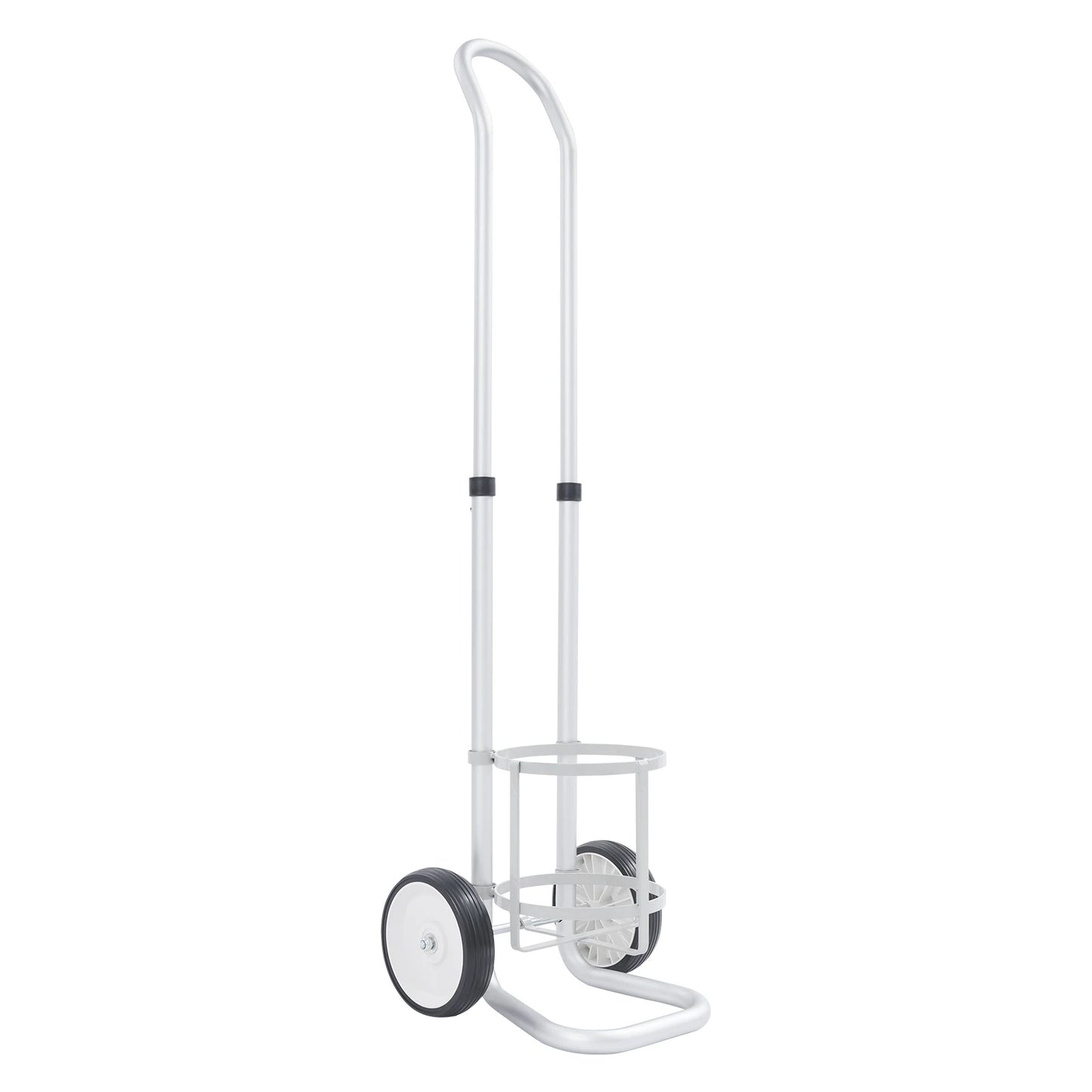 Oxygen Cylinder Cart Dolly with Adjustable Handle – Portable Oxygen Tank Trolley for Easy Transport