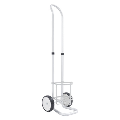 Oxygen Cylinder Cart Dolly with Adjustable Handle – Portable Oxygen Tank Trolley for Easy Transport