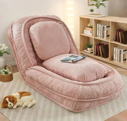 Bean Bag Chair – Convertible Sofa Bed for Adults & Pets, 5 Adjustable Positions, Lounge Chair for Bedroom & Living Room
