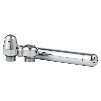 Anal Douche Enema Set – Aluminum Shower with 3 Nozzle Options for Complete Cleansing