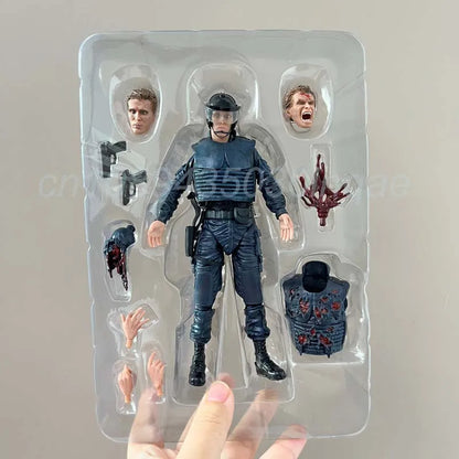 NECA Robocop Alex J. Murphy Action Figure — Movable Joint Model Toy Doll for Room Decor & Kids’ Christmas Gift