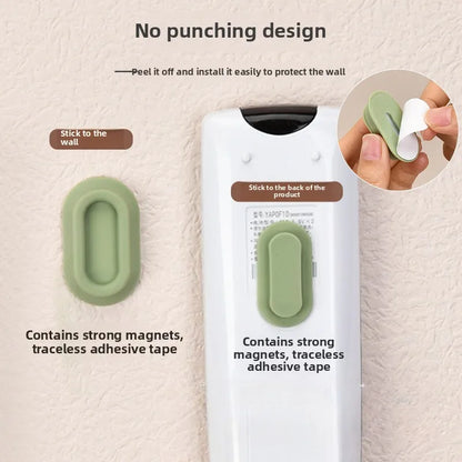Magnetic Remote Control Holder – Strong Self-Adhesive Wall Mount for TV & AC Remotes