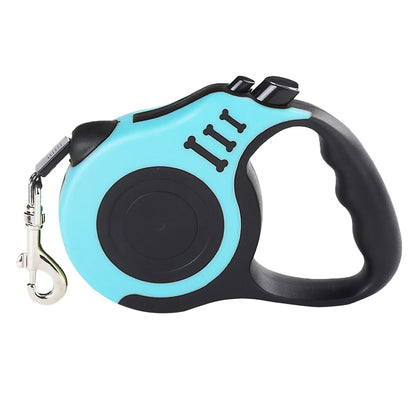 Retractable Dog Leash - 3M/5M Adjustable Walking & Hiking Traction Rope for Small and Large Dogs