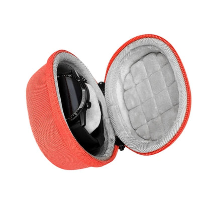 Shock-Resistant Waterproof EVA Watch Storage Box – Portable Single Watch Travel Case with Zipper