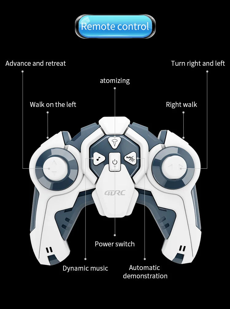 RC Drift Stunt Car - Gesture-Controlled Remote Control Toy with Spray Effects for Kids, Boys & Gift Giving