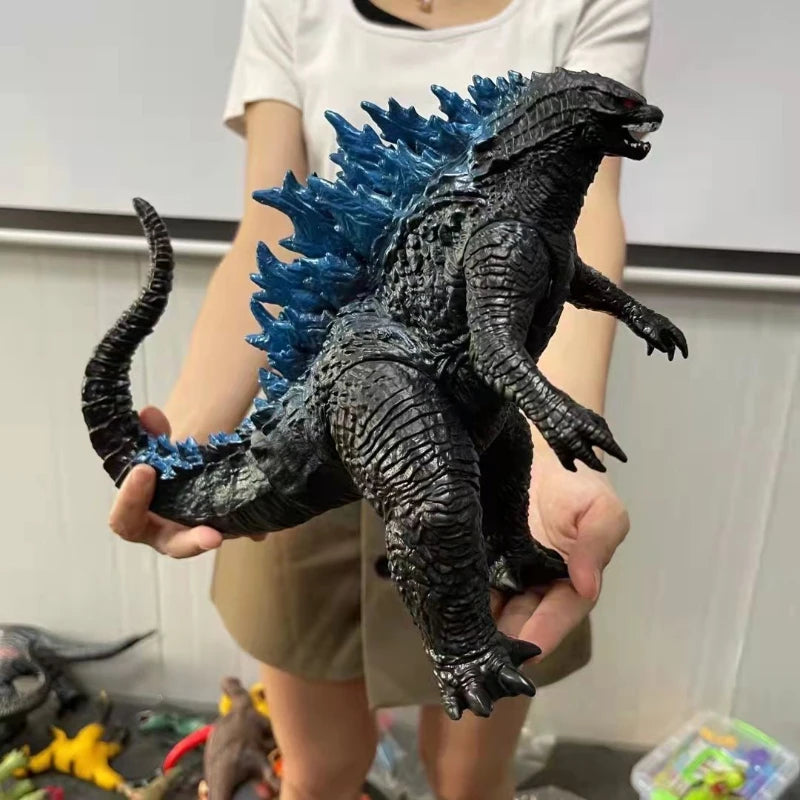 24cm Godzilla King of Monsters Action Figure – Mechanical Red Lotus Planet Collectible Toy, Birthday Gift for Kids