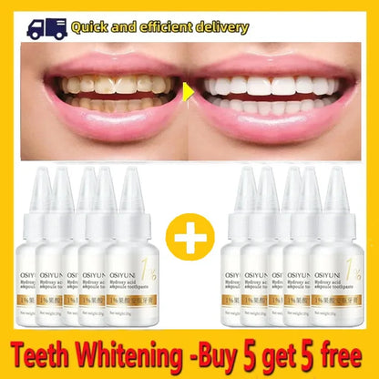 Teeth Whitening Toothpaste – Fruit Acid Formula for Plaque Removal, Stain & Calculus Cleanser, Fresh Breath & Oral Hygiene