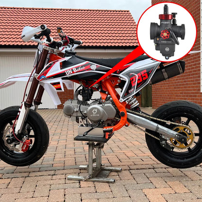 NIBBI PE Flange Carburetor for Motorcycle – 19mm-28mm 2T/4T GY6 Engine 100cc-250cc ATV Yamaha Pitbike Racing