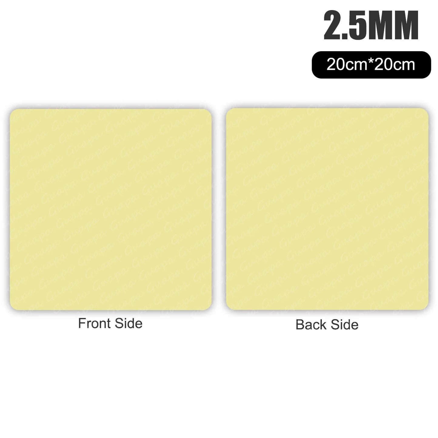Silicone Practice Skin for Permanent Makeup — Double-Sided Latex Sheet with Brows Design for Hair Stroke Training
