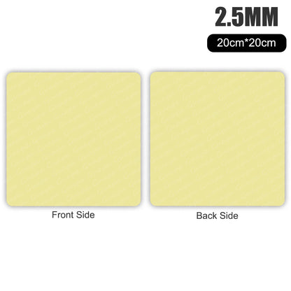Silicone Practice Skin for Permanent Makeup — Double-Sided Latex Sheet with Brows Design for Hair Stroke Training