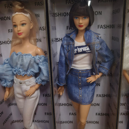 Original DEFA Lucy Fashion Doll – 1/6 Scale Beautiful Girl Doll with Clothes, New Gift