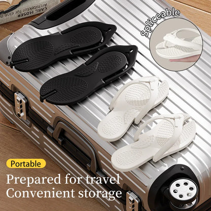 Lightweight Foldable Travel Slippers for Men & Women – Portable Disposable Shower Shoes for Business Trips & Travel Comfort