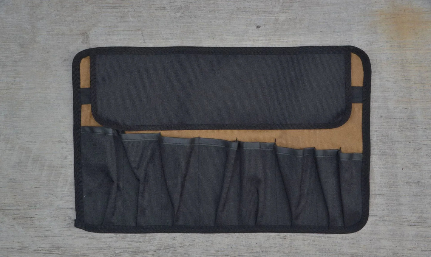 Oxford Cloth Portable Tool Roll – Foldable Wrench & Hammer Storage Pouch for Camping & Toolkit