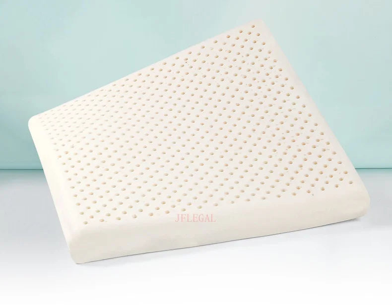JFLEGAL Thailand Natural Latex Cushion – Washable Square Seat Pad for Buttocks Pain Relief, Office Chair Cushion Cojin
