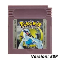 Pokemon GBC Game Cartridge — Red, Blue, Crystal, Gold, Green, Silver, Yellow 16-Bit for GB/SP