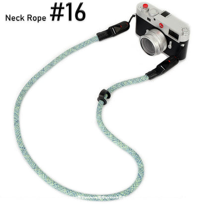 Nylon Rope Sling Quick Release Camera Strap – Wrist & Neck Shoulder Strap for Fujifilm, Sony, Nikon, Canon & Leica Mirrorless Cameras
