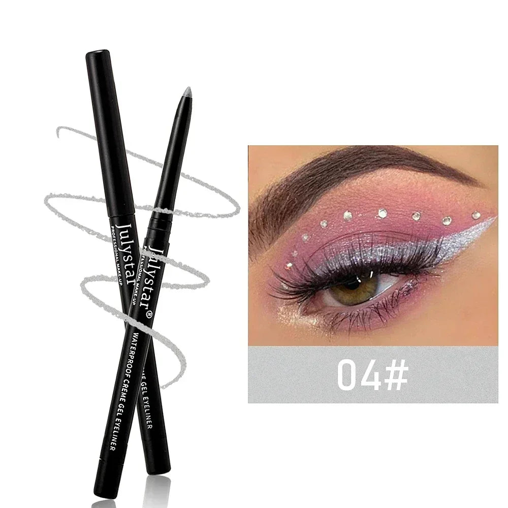 3PCS Waterproof & Smudge-Proof Black Eyeliner Pencils – Long-Lasting, Bold Eye Makeup with Smooth Glide Formula
