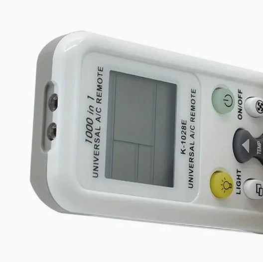 K-1028E Universal AC Remote Control - 1000-in-1 Air Conditioner Remote with Digital LCD Display