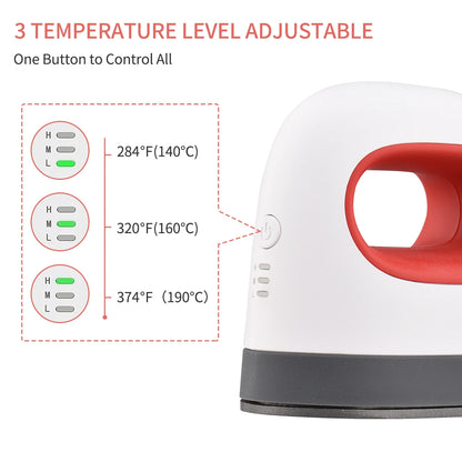 Mini Heat Press Machine – Portable T-Shirt & Vinyl Printing for DIY HTV Projects, Home & Small Business