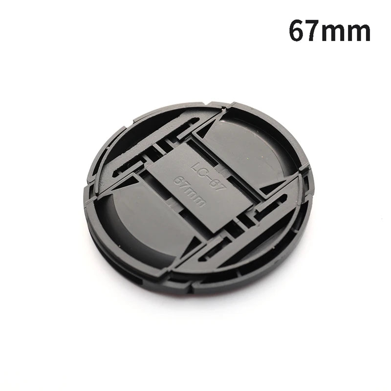 High-Quality Camera Lens Cap – Snap-On Front Lens Caps in 40.5mm, 49mm, 52mm, 55mm, 58mm, 62mm, 67mm, 72mm, 77mm, 82mm