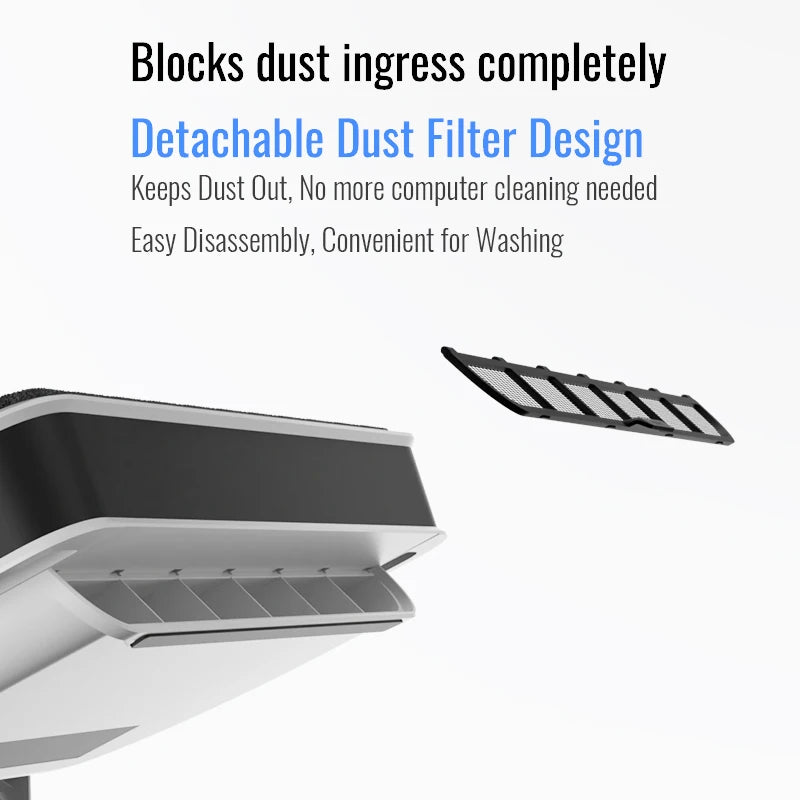 Flydigi BS2 Pro Laptop Cooler – Dual Fan Intelligent Overclocking Stand with Noise Reduction & Variable Frequency, NEW