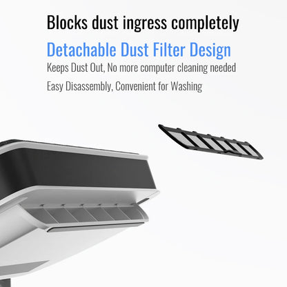 Flydigi BS2 Pro Laptop Cooler – Dual Fan Intelligent Overclocking Stand with Noise Reduction & Variable Frequency, NEW