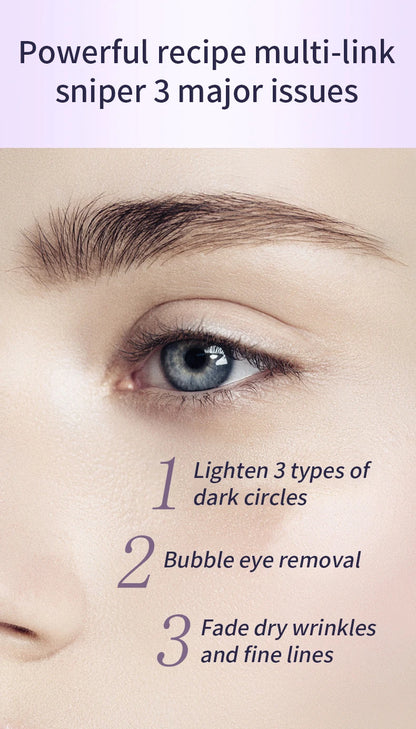 O'CHEAL Anti-Wrinkle Eye Cream Roller – Dark Circle & Puffiness Reducer with Hyaluronic Acid for Anti-Aging Skin Care