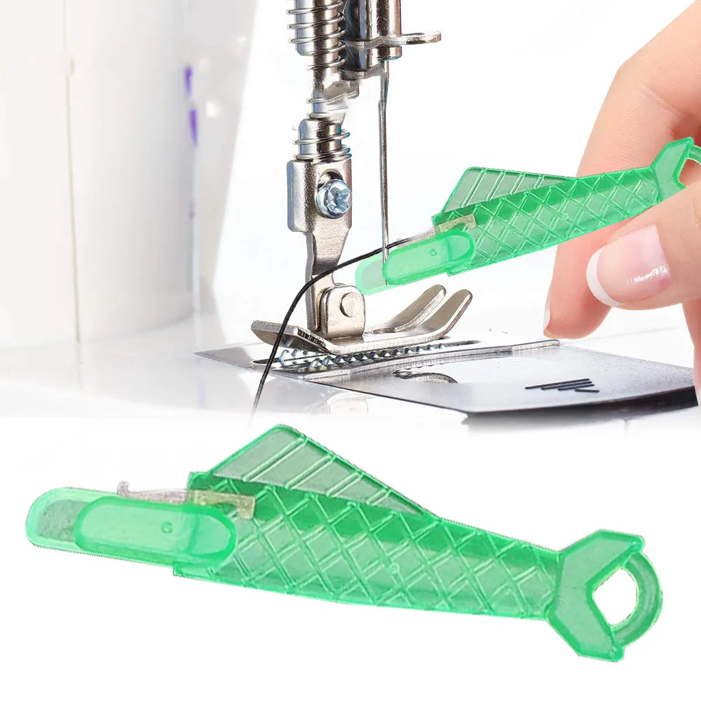 20Pcs Automatic Needle Threader: Hand Sewing Machine DIY Tool - Thread Auto Needle Cross Stitch Sewing Accessories for Home