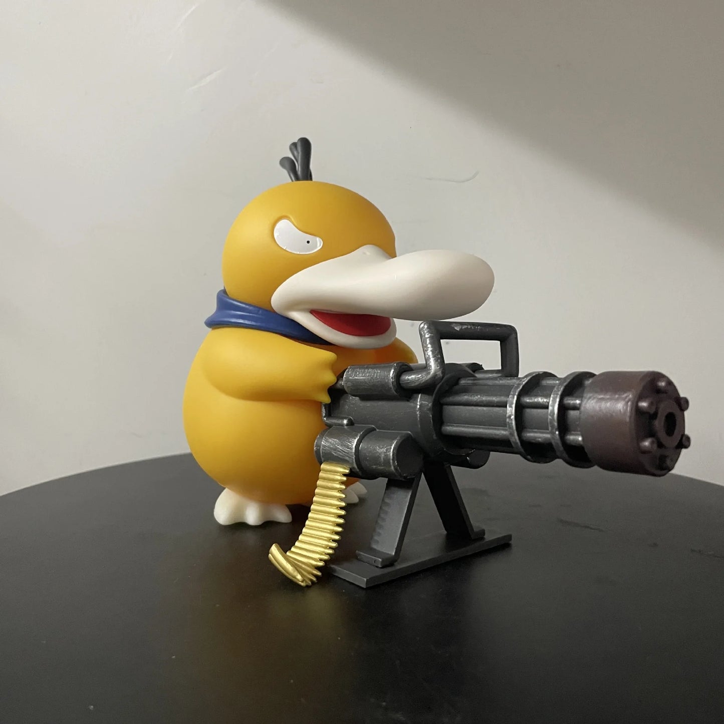 Pokemon Psyduck Action Figure — 9/15cm Gatling Gun Model for Desktop Decor & Gifts