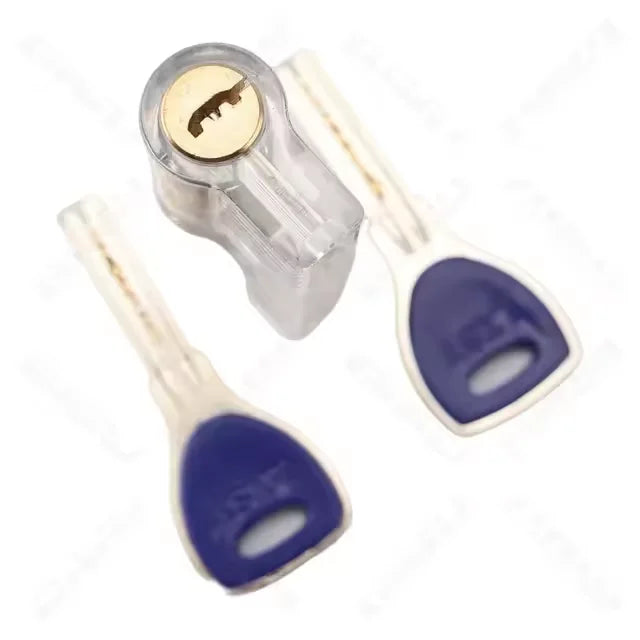 Transparent Practice Lock - Visible Training Padlock for Beginner Locksmith Skills