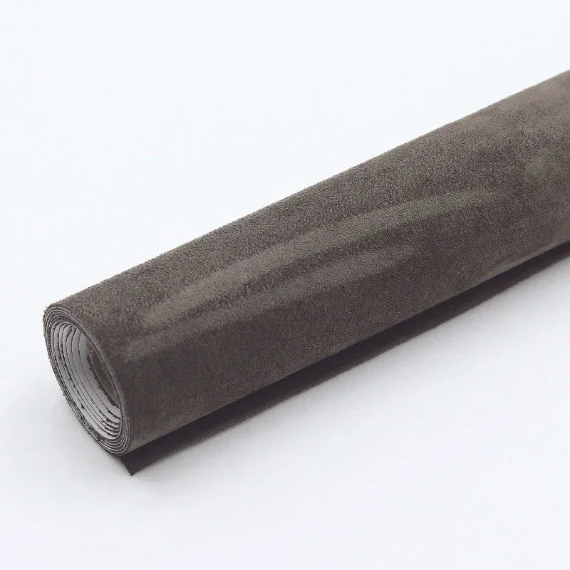 Self-Adhesive Suede Leather Fabric Roll - 50x300cm Velvet Cloth for Car Interior Modification, Door Panels, DIY Craft & Upholstery Projects