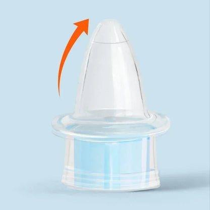 Soft Baby Nasal Aspirator - Gentle Suction Nose Cleaner and Mucus Removal Tool for Newborns and Infants