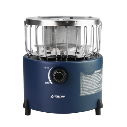 STARCAMP Portable 2-in-1 Gas Heater & Stove – Outdoor Camping, Hiking & Backpacking Essential