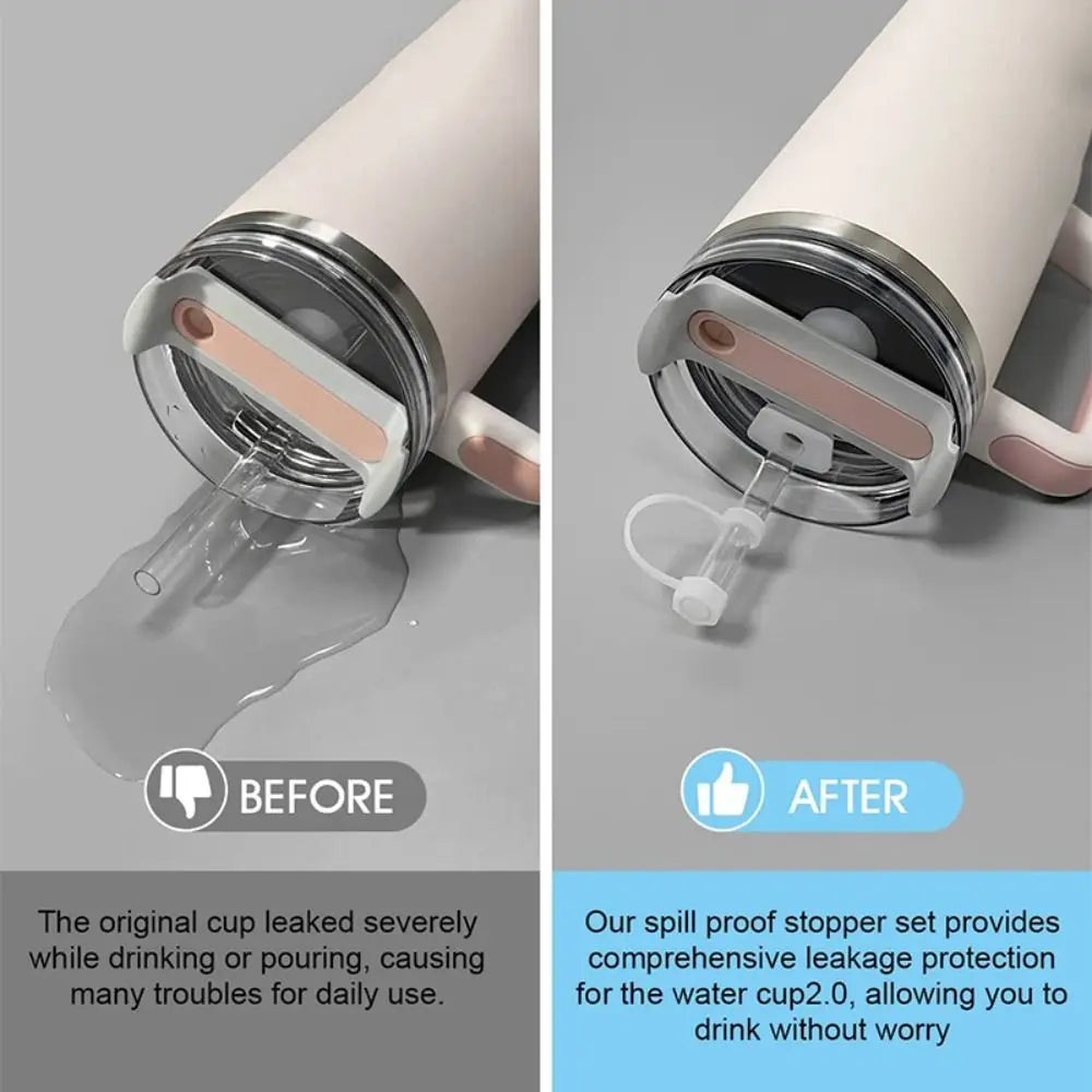 Leak-Proof Magic: Silicone Stopper for Stanley Cup 2.0 - Your Tumbler's Perfect Anti-Leak Companion!