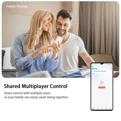 WiFi Garage Door Opener Remote Controller - Tuya Smart Access Control with Alexa & Google Home Support