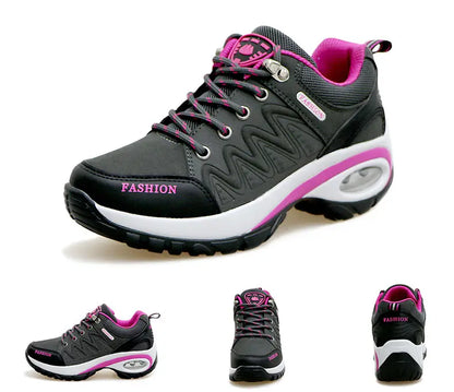 Women’s Sports Shoes – Platform Sneakers, Non-Slip Hiking & Running Shoes, Casual Low Top Footwear for Outdoor Activities