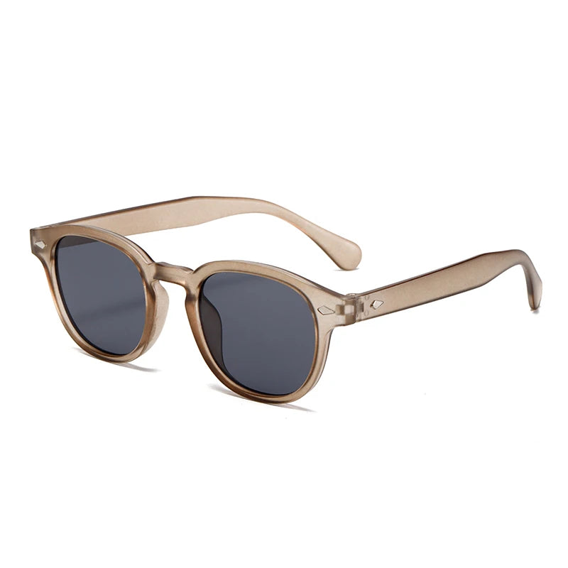 Vintage Rectangle Sunglasses – Luxury Designer Square Sun Glasses for Men & Women