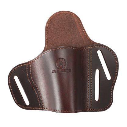 KOSIBATE Genuine Leather OWB Belt Holster for 1911 – Durable Outdoor Hunting Gun Holster