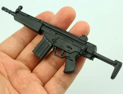 1/6 HK53 Carbine Model Kit - Plastic Assembly Gun Accessory for 12 Inch Military Figures